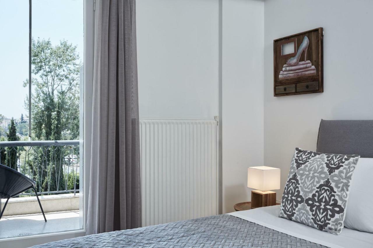 Chic One Bd Apartment With Hilton View Atenas Exterior foto